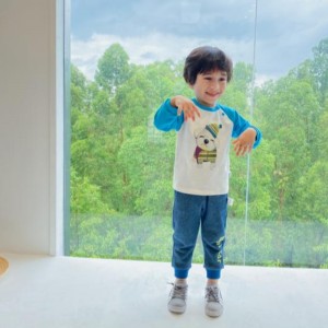 Dệt kim dài tay dệt kim quần cotton